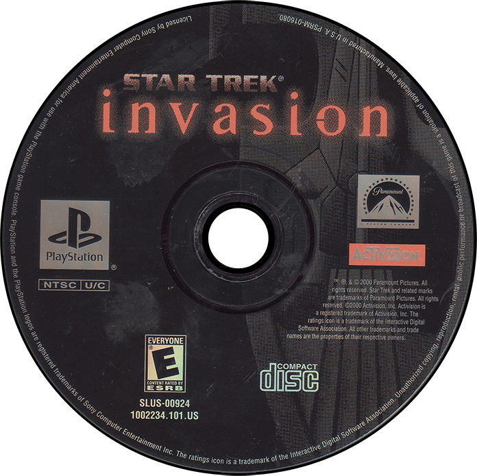 Star Trek Invasion media 7 for Playstation